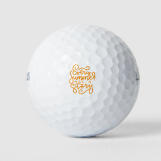 Elke zomer heeft een verhaal golfballen