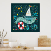 Elke zomer heeft een verhaal Poster (Keuken)