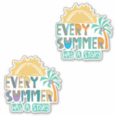Elke Zomer Heeft Een Verhaal Sticker (Voorkant)
