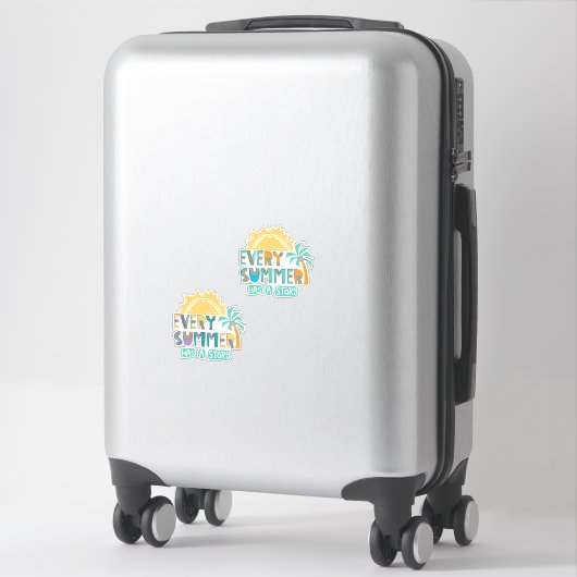Elke Zomer Heeft Een Verhaal Sticker (Koffer)