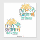Elke Zomer Heeft Een Verhaal Sticker (Vel)