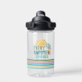 Elke zomer heeft een verhaal waterfles (Achterkant)