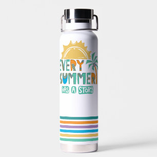 Elke zomer heeft een verhaal waterfles