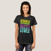Elke zomer heeft het verhaal t-shirt (Voorkant volledig)