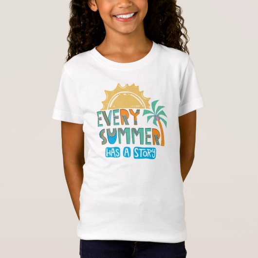 Elke zomer is er een T-shirt met een verhaal (Voorkant)