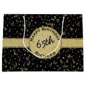 Elke zondag - thema van de Black/Gold Party Groot Cadeauzakje (Voorkant)