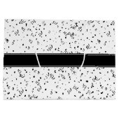 Elke zondag - thema van de zwarte/witte partij groot cadeauzakje (Achterkant)