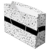 Elke zondag - thema van de zwarte/witte partij groot cadeauzakje (Achterkant Gekanteld)