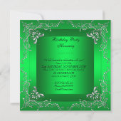 Elke zondag van de Linggroene diamant Kaart (Achterkant)