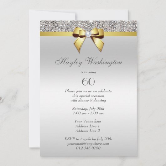 Elke zondag van de Oude Zilver van de Zilver Goud  Kaart (Achterkant)