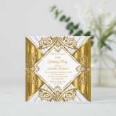 Elke zondag wordt wit goud diamant kaart (Staand voorkant)