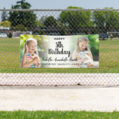 Elke zondagsmeisje Kinder foto-inklage Spandoek (Insitu)