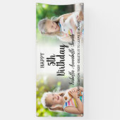 Elke zondagsmeisje Kinder foto-inklage Spandoek (Verticaal)