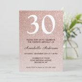 Elke zonnige roze roze goudglitter kaart (Staand voorkant)