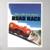 Elkhart Lake Road race 1955 Poster (Voorkant)