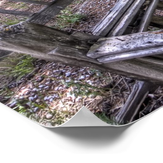 Elkhorn Ghost Town Cemetery - Montana Poster (Hoek)