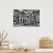 Elkhorn Ghost Town Public Halls - Montana Poster (Keuken)