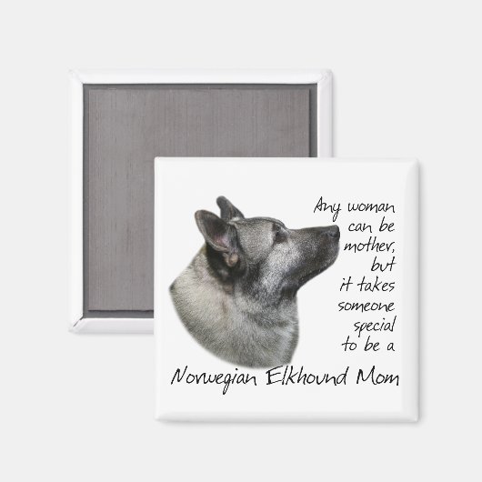 Elkhound Magnet (Voorkant / Achterkant)