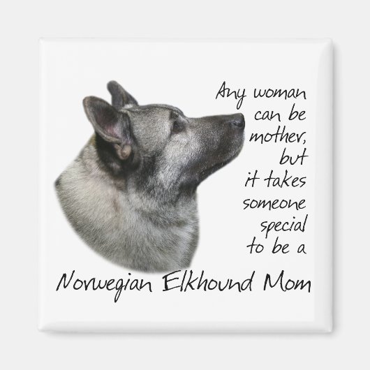 Elkhound Magnet (Voorkant)