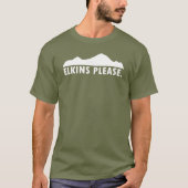 Elkins West Virginia alsjeblieft T-shirt (Voorkant)
