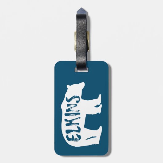 Elkins West Virginia Beer Bagagelabel (Achterkant verticaal)