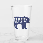 Elkins West Virginia Beer Glas (Voorkant)