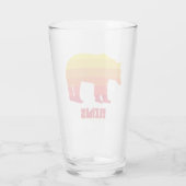 Elkins West Virginia Rainbow Beer Glas (Achterkant)