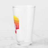 Elkins West Virginia Rainbow Beer Glas (Links)