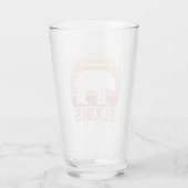 Elkins West Virginia Retro Beer Glas (Achterkant)