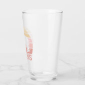 Elkins West Virginia Retro Beer Glas (Links)