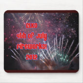 Elko Fireworks 2012 Mousepad Muismat (Voorkant)