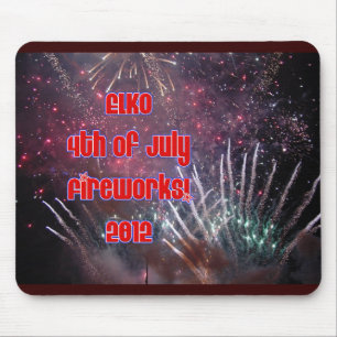 Elko Fireworks 2012 Mousepad Muismat