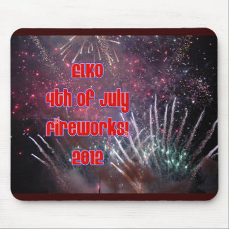Elko Fireworks 2012 Mousepad Muismat