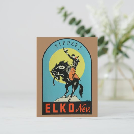 Elko, Nevada Briefkaart (Staand voorkant)
