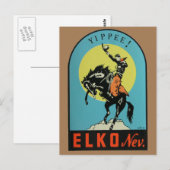 Elko, Nevada Briefkaart (Voorkant / Achterkant)