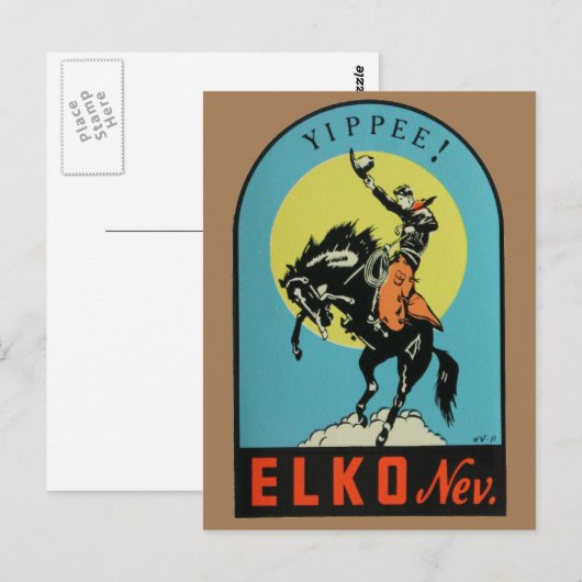 Elko, Nevada Briefkaart (Voorkant / Achterkant)