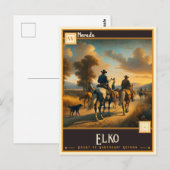 Elko, Nevada |  Briefkaart (Voorkant / Achterkant)