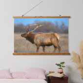 Elkprofiel in de herfst hangend wandkleed (Slaapkamer)