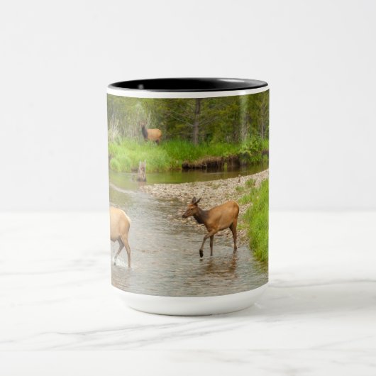 Elks door de Colorado Mok (Midden)