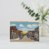 Elkton Maryland, Main Street Vintage Briefkaart (Staand voorkant)