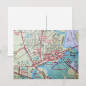 ELKTON, MD  Map Briefkaart (Voorkant / Achterkant)