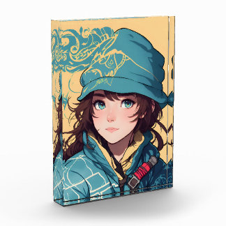 Ella Anime Wandelaarster Bergavontuur Fotoblokken