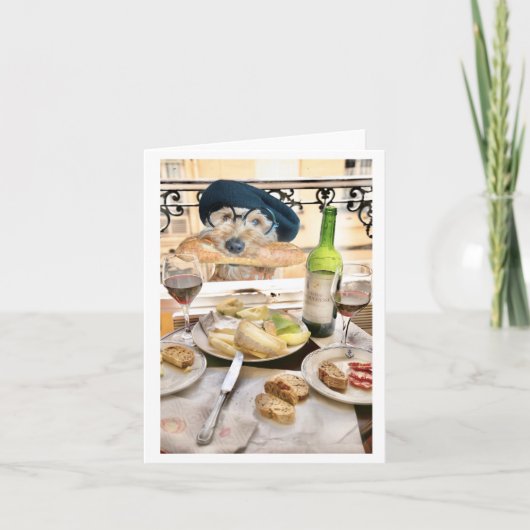 Ella Bella Banana brengt een doekje Bedankkaart (Voorkant)