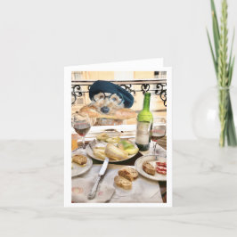 Ella Bella Banana brengt een doekje Bedankkaart