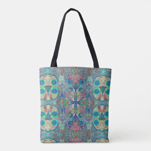 Ella Blue Tote Bag (Achterkant)