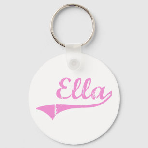Ella Classic Style Name Sleutelhanger