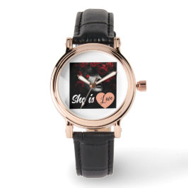 Ella es Amor Horloge