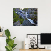 Ella Falls in Sequoia National Park Poster (Thuiskantoor)