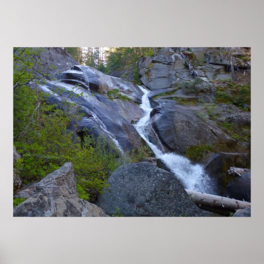 Ella Falls in Sequoia National Park Poster (Voorkant)