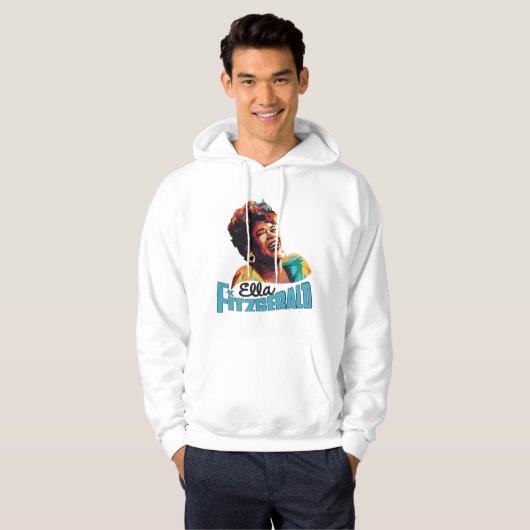 Ella Fitzgerald Hoodie (Voorkant volledig)